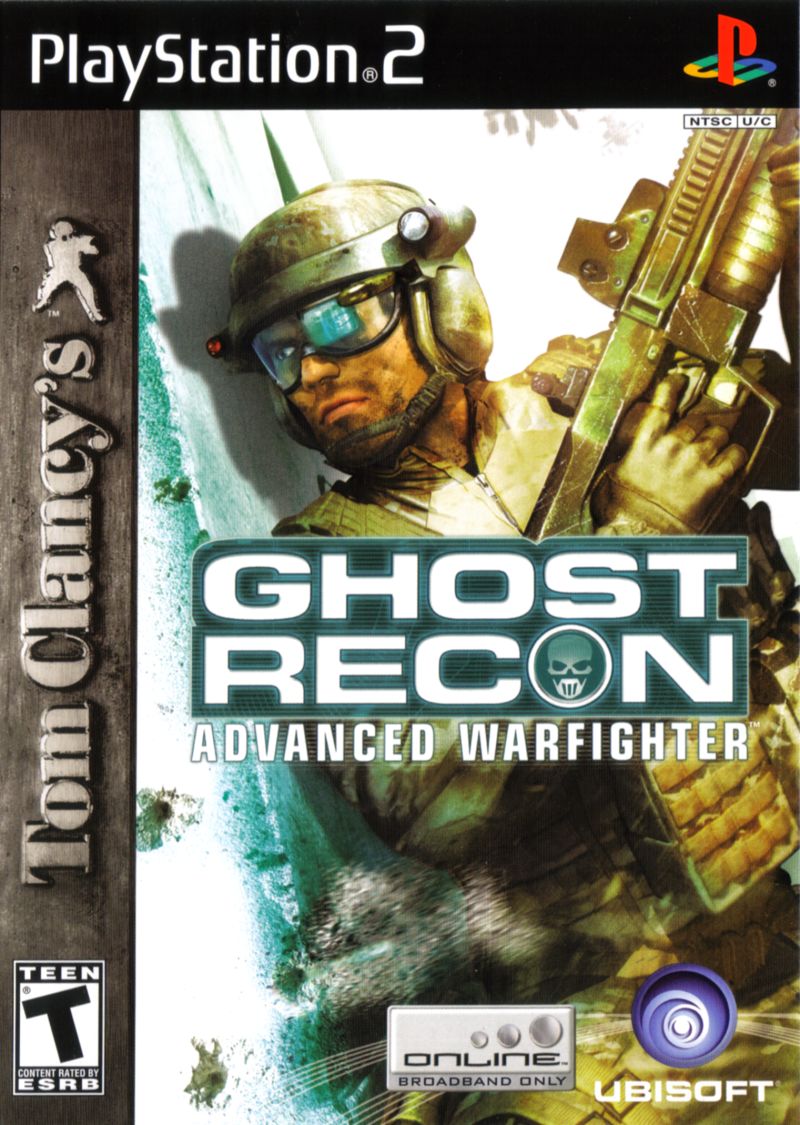 Ghost Recon Advanced Warfighter box art for Playstation 2